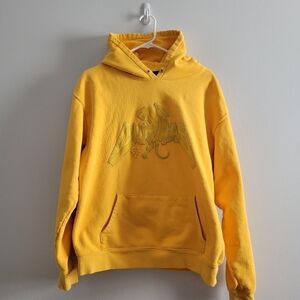 Dundas Yellow Logo Hoodie